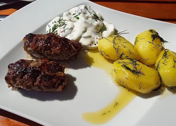 Mielone klopsiki a'la kebabczeta