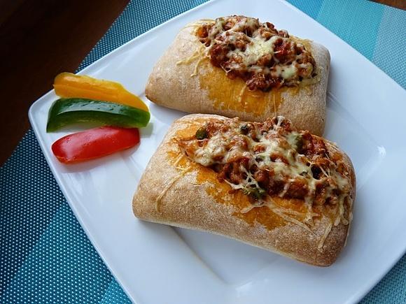 Faszerowane ciabatty