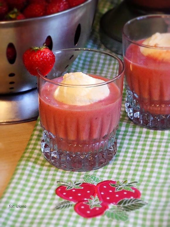 Smoothie arbuzowo-truskawkowe