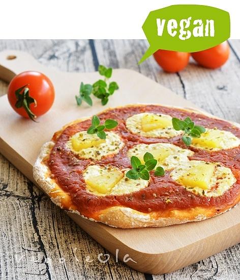 Wegańska pizza moja ulubiona