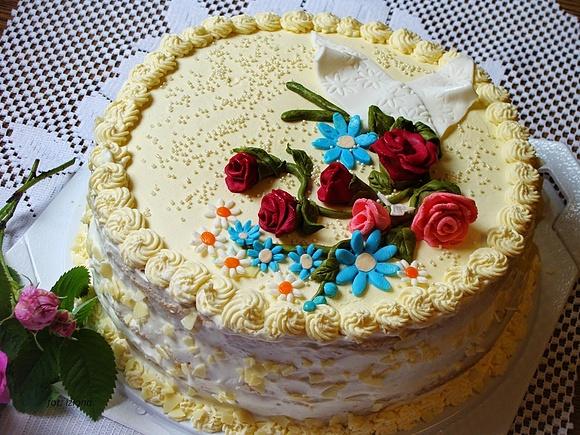 Imieninowy tort dla Joli