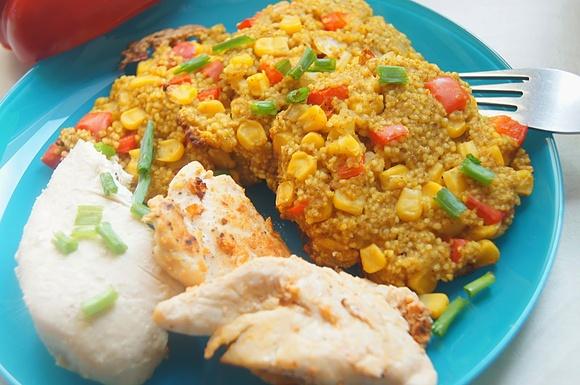 Kuskusowe kotleciki z curry