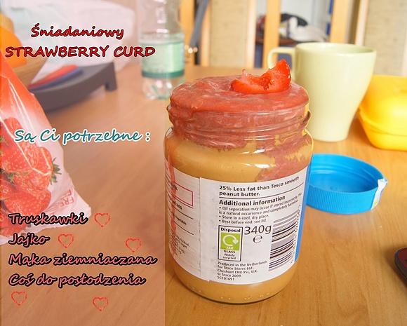 Krem truskawkowy