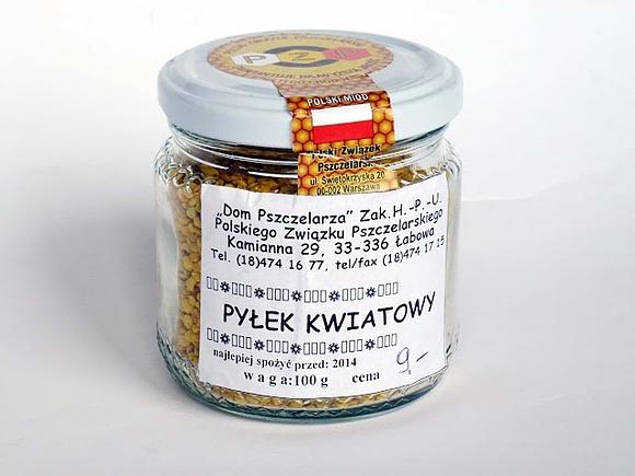 Pyłek pszczeli na zdrowie