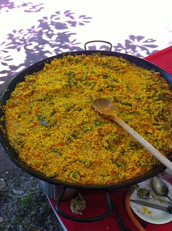 Paella wegetariańska