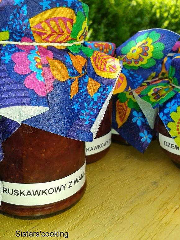 Dżem truskawkowy z nutką wanilii