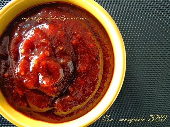 Sos marynata barbecue na grill