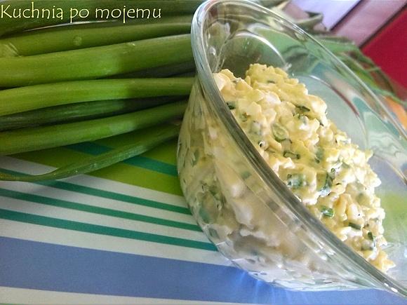 Pasta szczypiorkowa z jajem do pieczywa