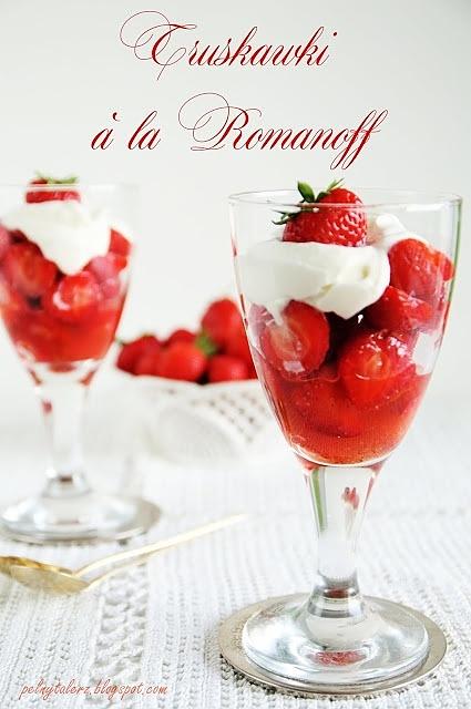 Truskawki à la Romanoff
