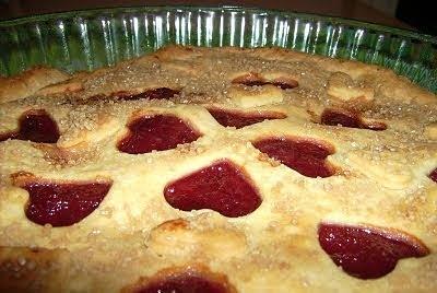 Tarta z rabarbarem