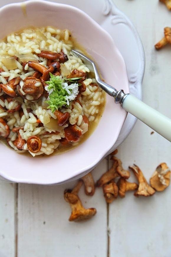 Risotto z kurkami