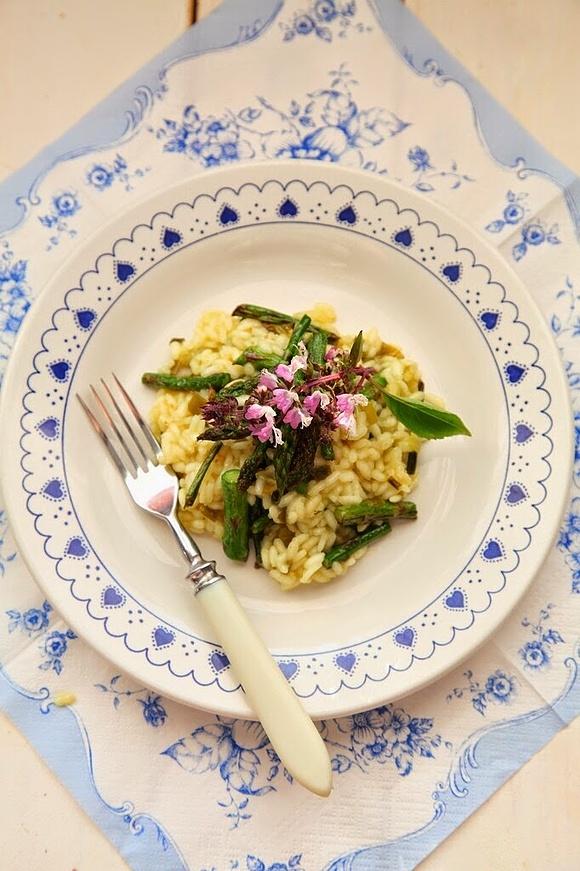 Risotto ze szparagami