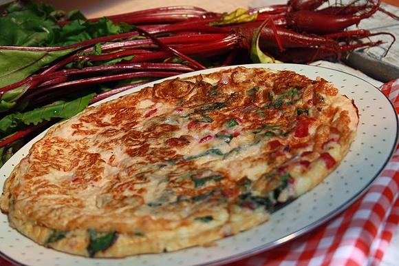 Fritata z botwiną