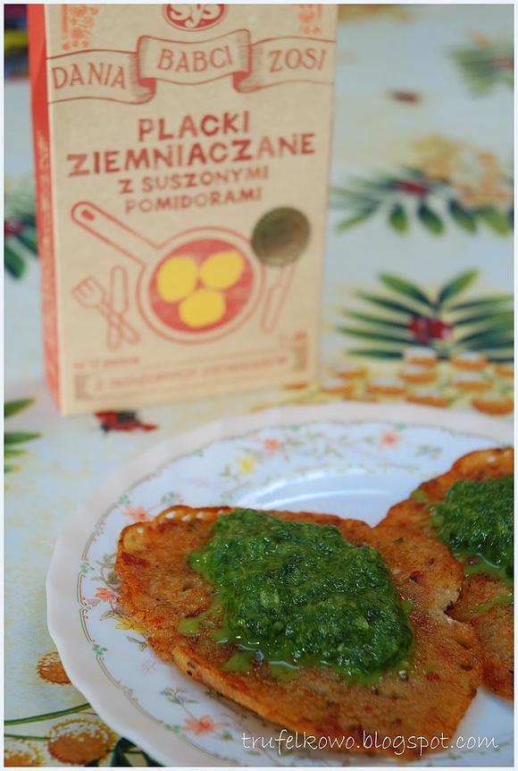 Placki ziemniaczane z suszonymi pomidorami SyS