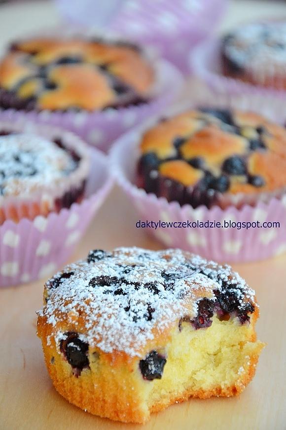 Muffinki z jagodami