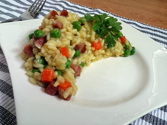 Chłopskie risotto