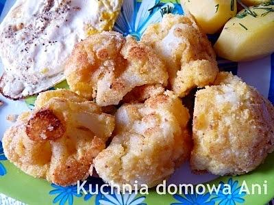 Kalafior w panierce - przepis na smażone warzywo jako dodatek lub przekąska