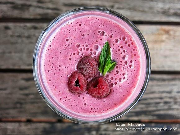 Malina i Róża Smoothie