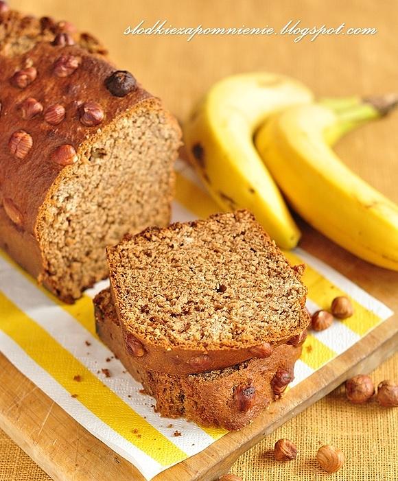 Ciasto bananowo orkiszowe