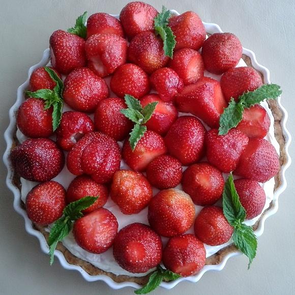 Tarta z truskawkami najlepsza