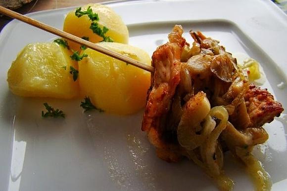 Łódeczki z boczniakiem
