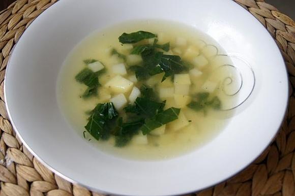 Oberiba zupa z kalarepy - zdrowy przepis