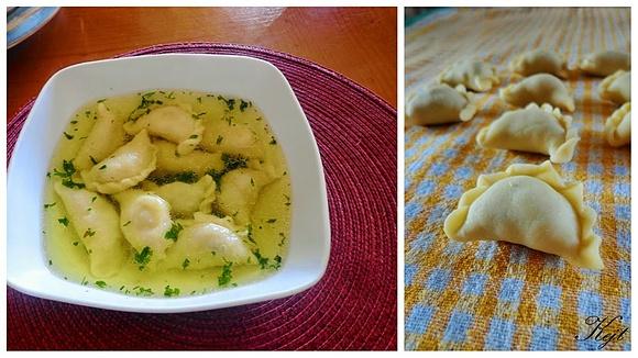 Pierożki w rosole