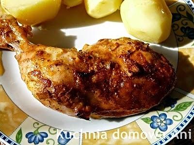Udka pieczone w miodowo-cytrynowej marynacie