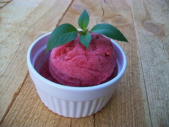 Sorbet truskawkowo-bananowy