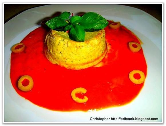 Pudding z cukinii