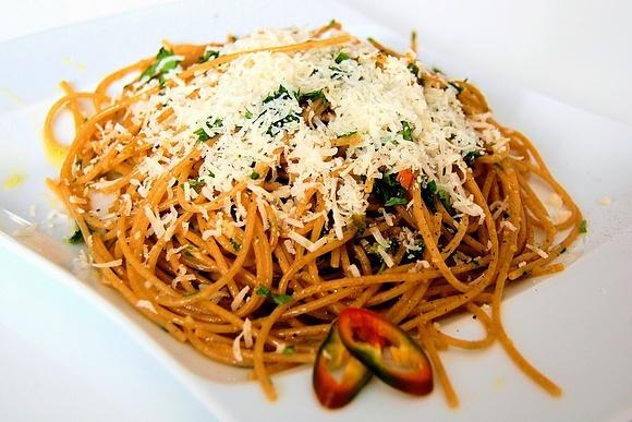 Spaghetti aglio olio