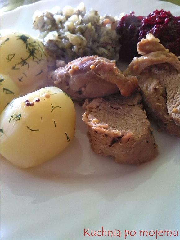Obiadowe polędwiczki w miodzie i chili pieczone