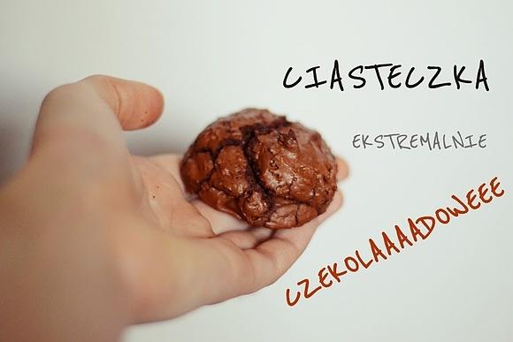 Bardzo czekoladowe ciasteczka