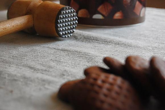 Mocno czekoladowe ciastka z miętą