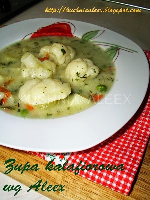 Zupa kalafiorowa wg Aleex