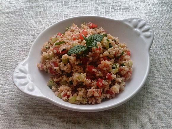 Tabbouleh z kaszą na swojską nutę