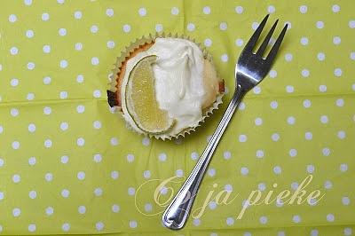 Cupcake z limonką