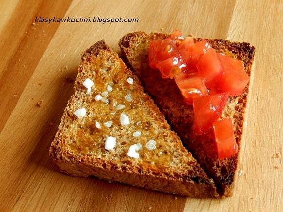 Bruschetta z Toskanii