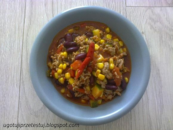 Chilli con carne na bogato