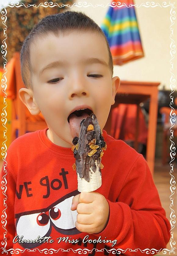 Lody bananowe