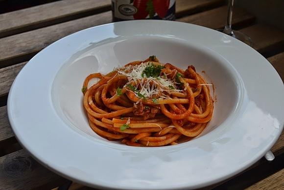 Bucatini all'amatriciana