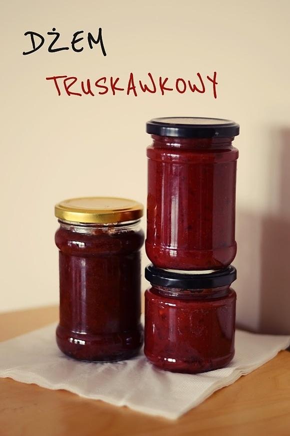 Domowy dżem truskawkowy z trzech składników