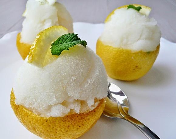 Granita al limone