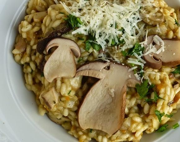 Risotto z prawdziwkami