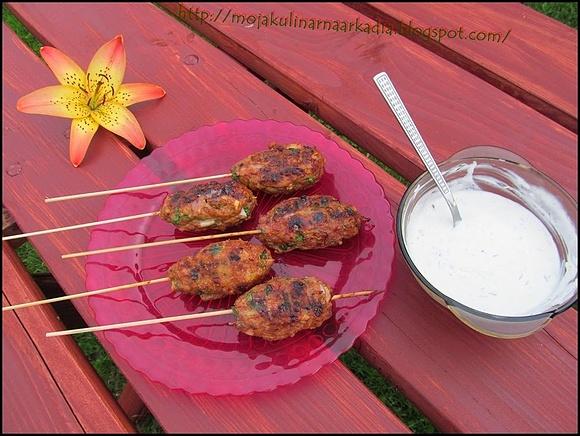 Kefty wieprzowe z sosem Tzatziki