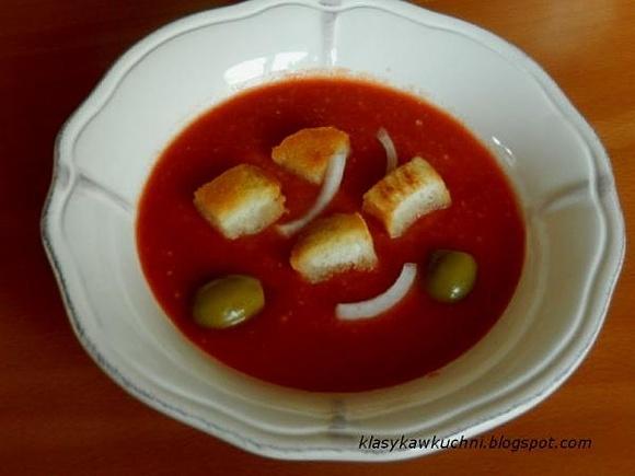 Hiszpański chłodnik gazpacho