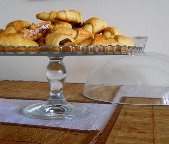 Idealne rogaliki z kremem orzechowym
