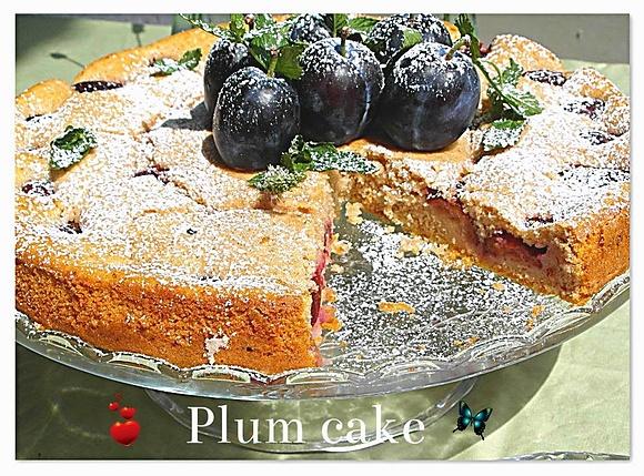 Ciasto ze śliwkami - Plum cake