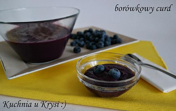 Borówkowy curd
