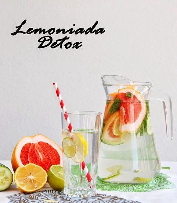 Lemoniada detox z cytrusami i miętą